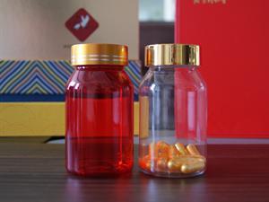 蛤蟆油軟膠囊瓶-林蛙油包裝瓶-保健品玻璃瓶